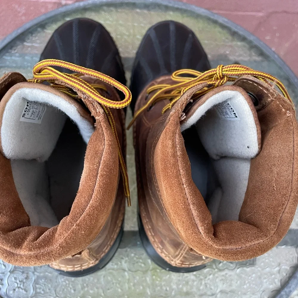 Sorel Cheyanne Waterproof Duck Winter Boots Size 12 Men’s